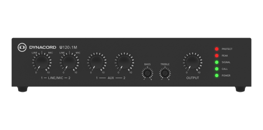 U120:1M Mixer amplifier