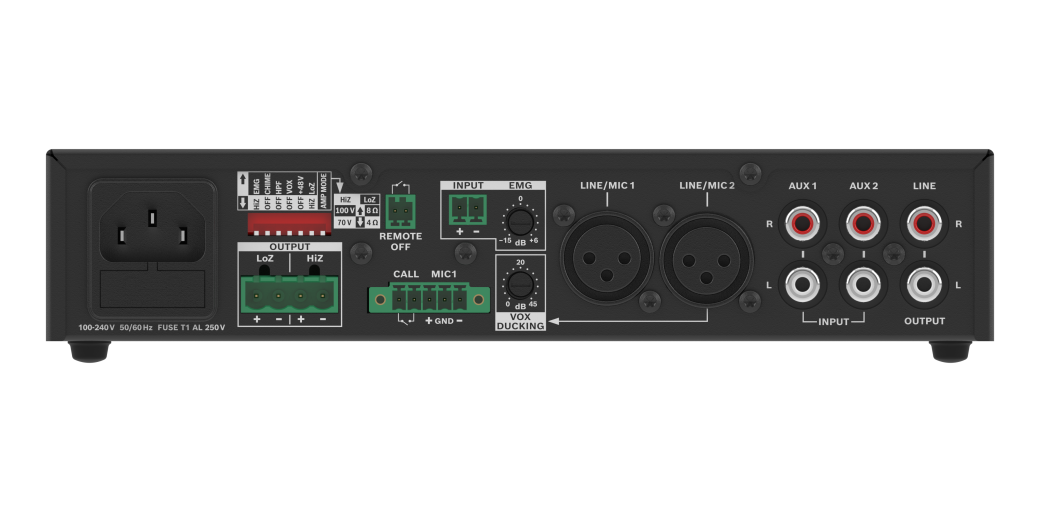 U120 1M Mixer amplifier