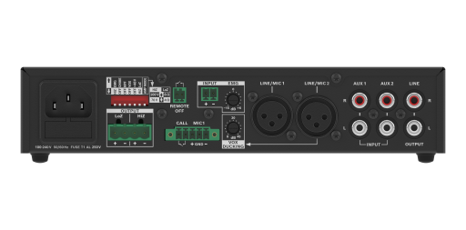 U120:1M Mixer amplifier