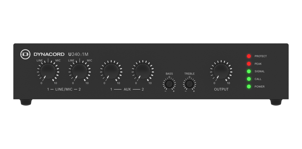 U240 1M Mixer amplifier