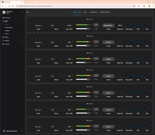 VZX Web App 
