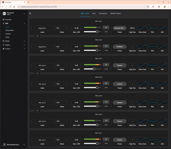 VZX Web App 